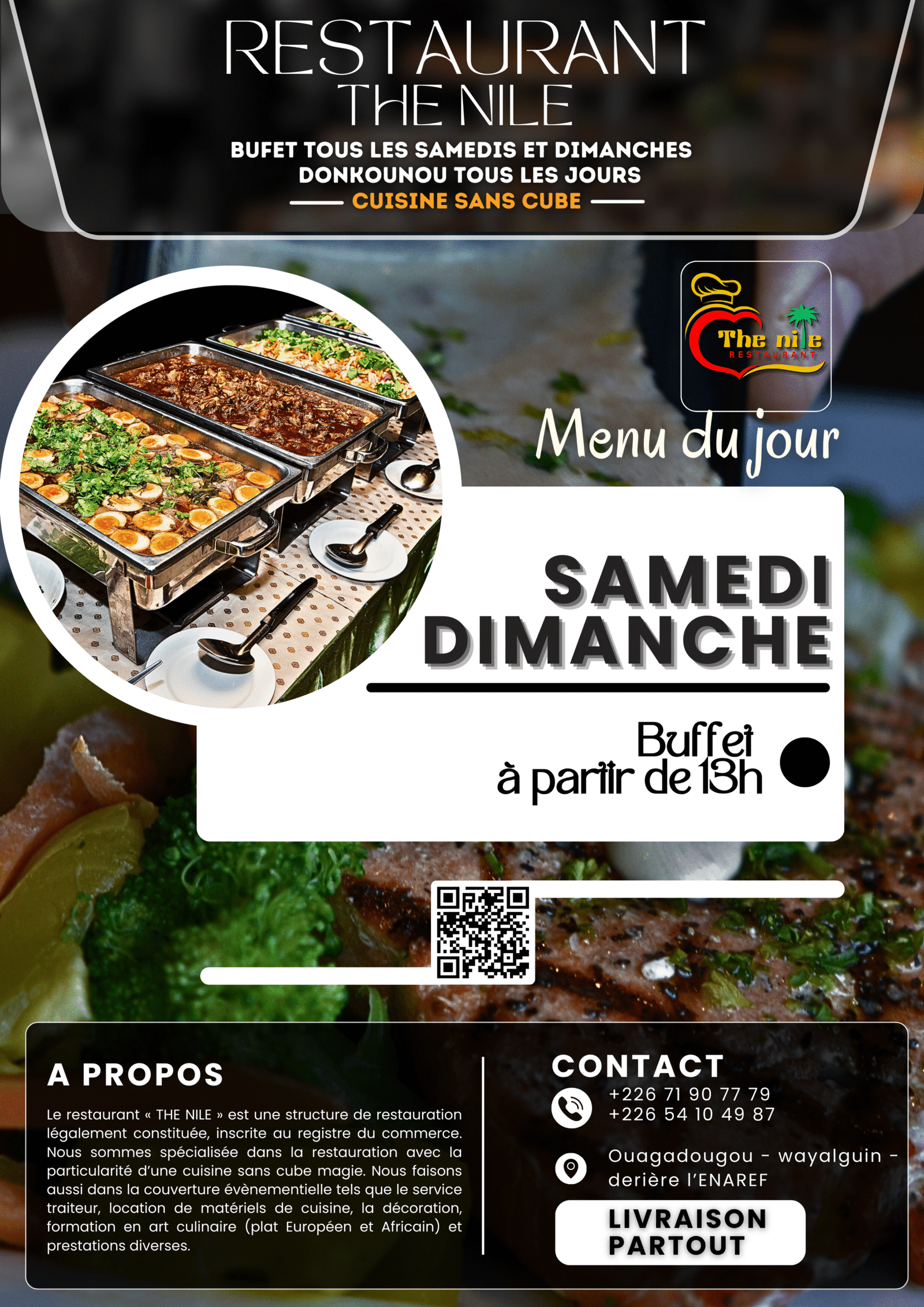 Buffet Samedi & Dimanche